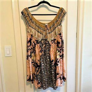 Free People Bali Mariposa Mini Slip Dress - BRAND NEW w/tags, size Large